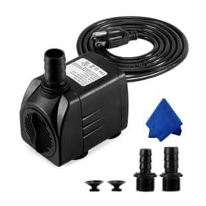 CWKJ Durable 25W Outdoor Fountain Water Pump with 6.5ft Power Cord