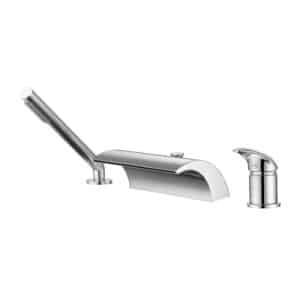 Sumerain Roman Tub Faucets with Waterfall Spout