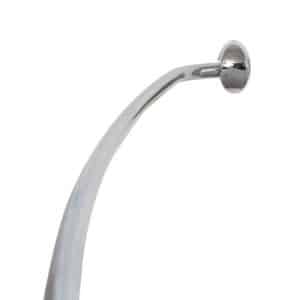 Zenna Home Tension Mount Curved Shower Rod