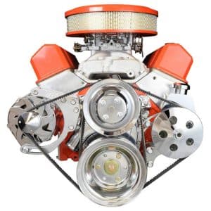 ICT Billet SBC Alternator Drive Bracket Kit for Electric Water Pump